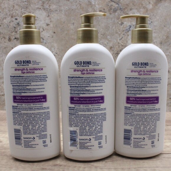 Gold Bond Ultimate Skin Therapy Lotion, Strength & Resilience 13 oz Bundle 3 - Picture 3 of 5
